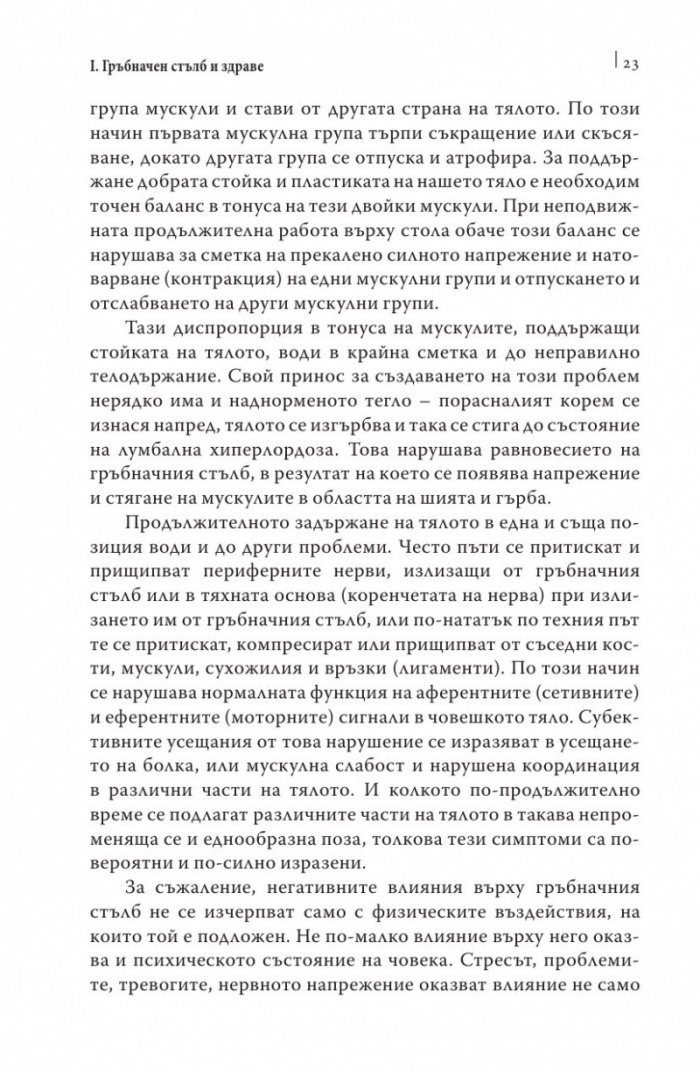 Упражнения за дома и офиса. Флексспайн гимнастика