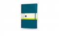 Бележник Moleskine Classic Colored Notebook, Extra Large, Plain, Underwater Blue, Soft Cover [3838]