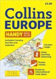 Collins Road Atlas Europe