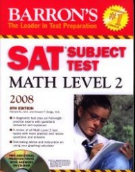 Barron's SAT Subject Test Math Level 2 2008 + CD-ROM