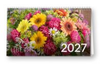 КАЛЕНДАР 2027 ПИРАМИДА 20/15 см.14л. - ЦВЕТЯ 51.798