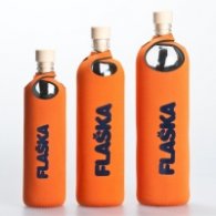 Бутилка FLASKA Neo 0.330L:Оранж - синьо