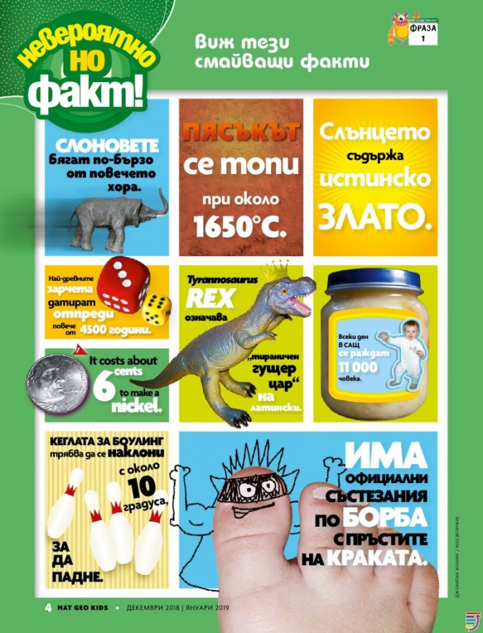 National Geographic KIDS България 12/2018