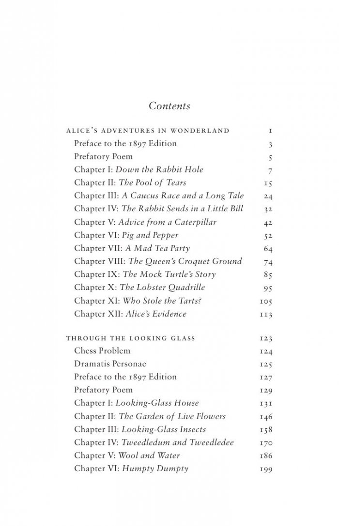 Alice's Adventures in Wonderland, Through the Looking Glass and Alice's Adventures Under Ground