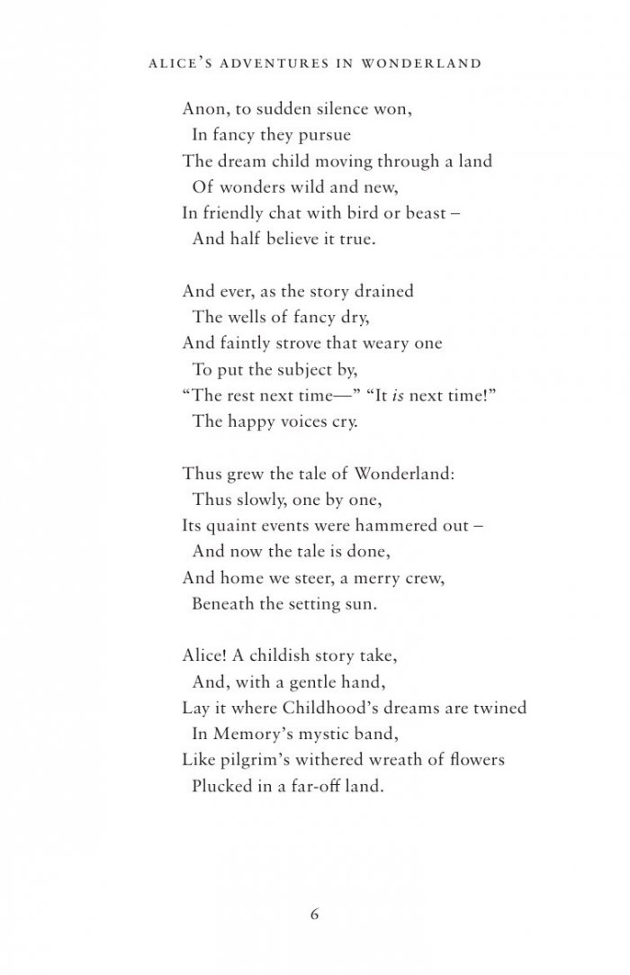 Alice's Adventures in Wonderland, Through the Looking Glass and Alice's Adventures Under Ground