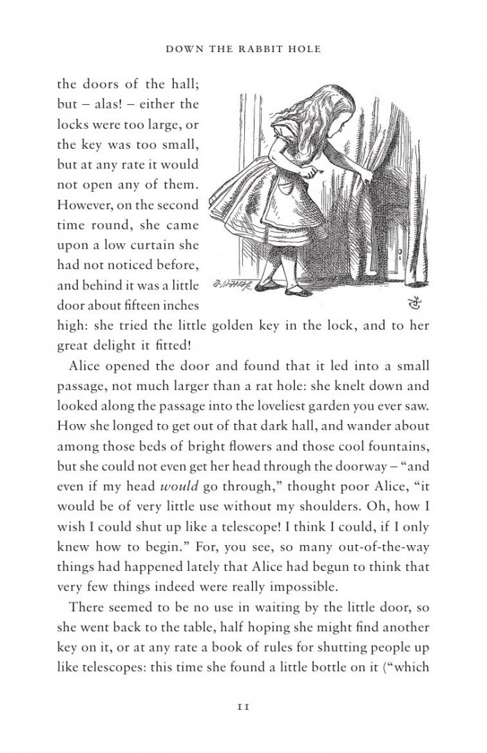 Alice's Adventures in Wonderland, Through the Looking Glass and Alice's Adventures Under Ground