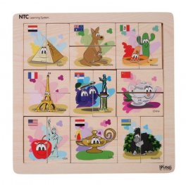 Toys Pino NTC асоциативна игра Страни 4Р007В