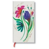 Бележник Paperblanks Wind Flowers Slim, Lined/ 6380