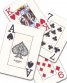 Карти за игра Modiano Poker червен