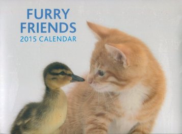 Calendar 2015: Furry Friends