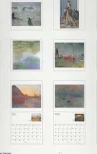 Calendar 2013: Monet/ Wall