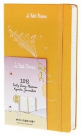 Бележник Moleskine Daily Diary 2013: Le Petit Prince Large Dark Orange [Hard Cover] [1090]