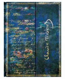 Бележник Paperblanks Monet Water Lilies Letter to Morisot, Lined, Ultra Wrap/ 2237