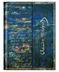 Бележник Paperblanks Monet Water Lilies Letter to Morisot, Lined, Ultra Wrap/ 2237