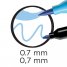 Флумастери BIC Intensity, двувърхи, 6 пастелни цвята, PVC опаковка 10910061