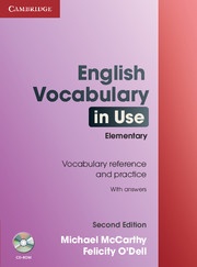 English Vocabulary in Use Elementary Book and CD-ROM