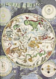 Бележник Paperblanks CELESTIAL PLANISPHERE Early Cartography, Midi, Lined/2968