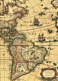 Бележник Paperblanks WESTERN HEMISPHERE Early Cartography, Midi, Lined/2982