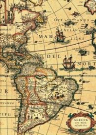 Бележник Paperblanks WESTERN HEMISPHERE Early Cartography, Midi, Lined/2982