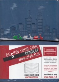 Бележник Ciak Quaderno a Righe [Lined Notebook]/ 8175CKV