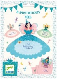 DJ04783 ПОКАНА ЗА ПАРТИ FAIRIES 8БР