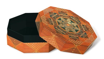 Бележник Paperblanks Memento Boxes Bija Octagonal Ultra/ 5825