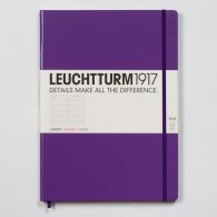 Бележник Leuchtturm1917 A4 Plus Master Slim Ruled Notebook Purple/ 340933