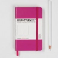 Бележник Leuchtturm 1917 Pocket Blanko [Plain], Hardcover, Pink/ 339 597
