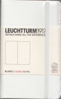 Бележник Leuchtturm 1917 Pocket Blanko [Plain], Hardcover, White/ 338743