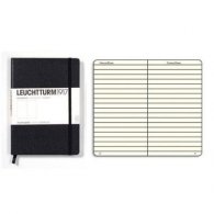 Бележник Leuchtturm 1917 Master Liniert [Ruled], Hardcover, Black/ 327 150