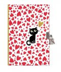 Таен дневник - Коте и сърца CARTES D'ART