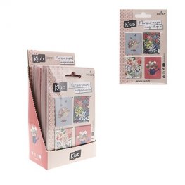 Комплект от 4 магнитни разделителя за книга - цветя KIUB MPM47U01-24